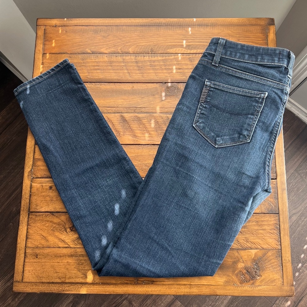 PAIGE Skyline Skinny Blue Jeans - 28